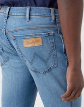 Wrangler Texas Slim Męskie Spodnie Jeansowe The Story W12S7424J 112319197